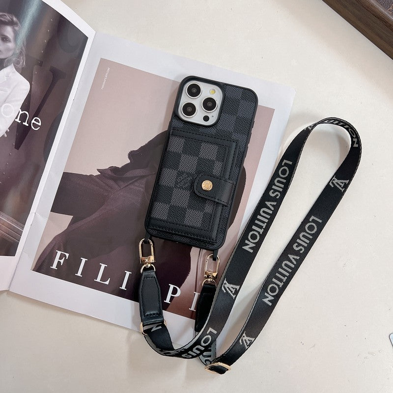 Lou Card Bag Crossboday iPhone Case mysite