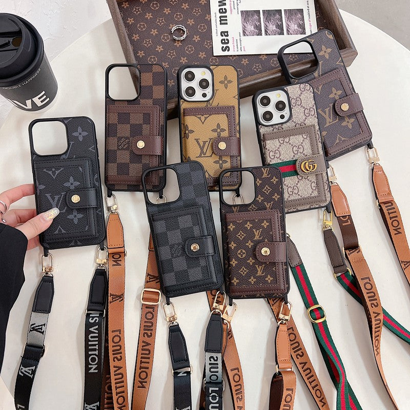 Lou Card Bag Crossboday iPhone Case mysite