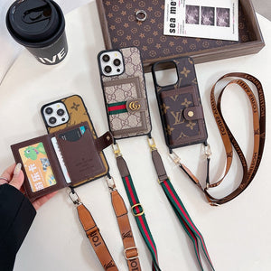Lou Card Bag Crossboday iPhone Case mysite