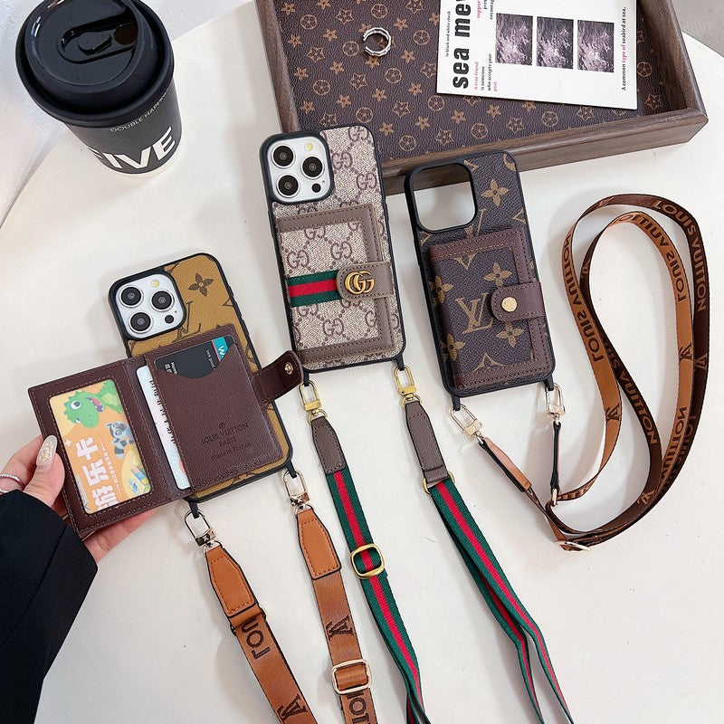 Lou Card Bag Crossboday iPhone Case mysite