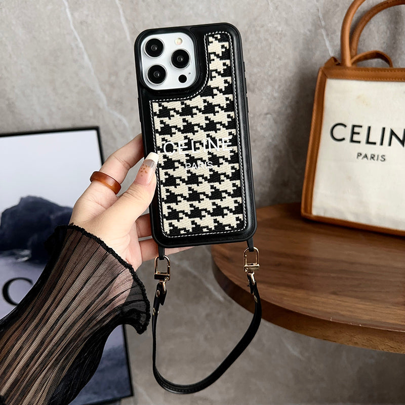 CE Hand Holder Leather 16 iPhone Case - Bestocase