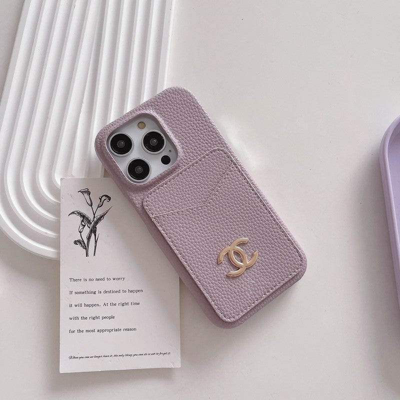 CC Card Bag Color iPhone Case - Bestocase