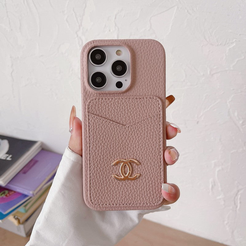 CC Card Bag Color iPhone Case - Bestocase