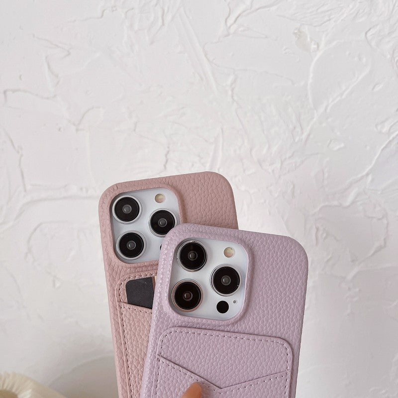 CC Card Bag Color iPhone Case - Bestocase