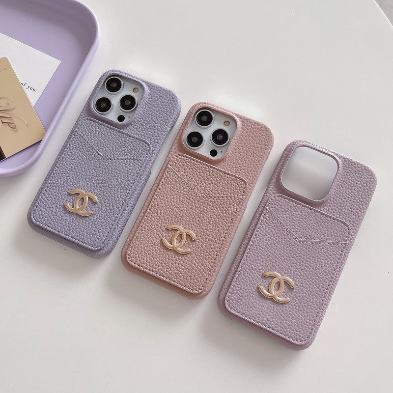 CC Card Bag Color iPhone Case - Bestocase