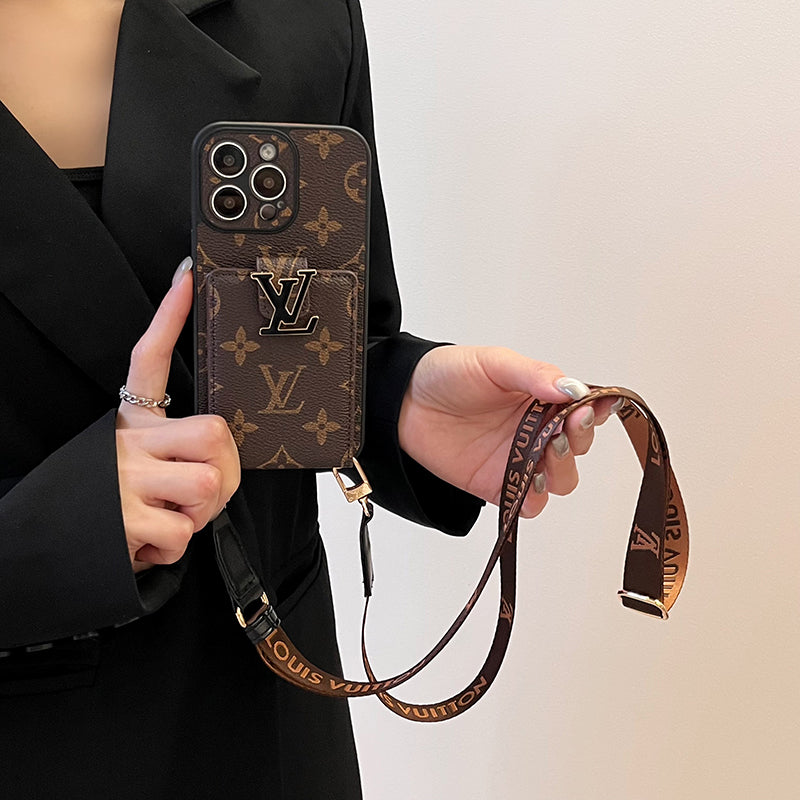 Lou Card Bag Chain iPhone Case - Bestocase