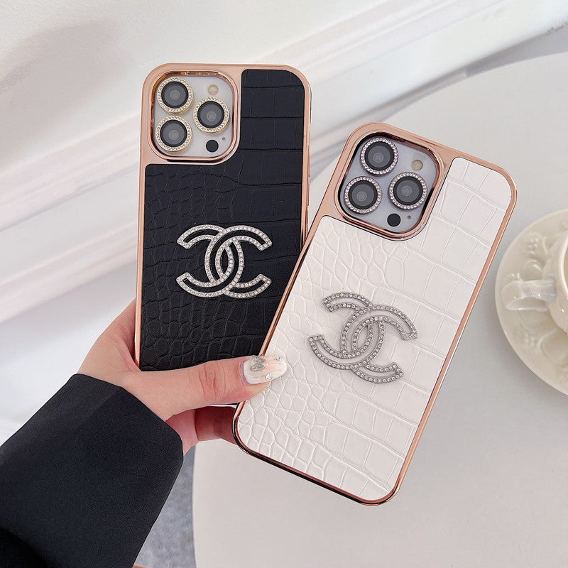 CC Color Leather Rose Gold iPhone Case mysite