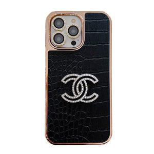 CC Color Leather Rose Gold iPhone Case mysite
