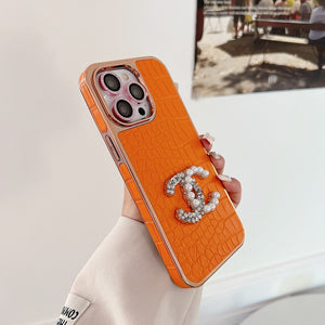 CC Pearl Rose Gold iPhone Case - Bestocase