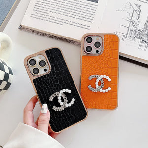 CC Pearl Rose Gold iPhone Case - Bestocase