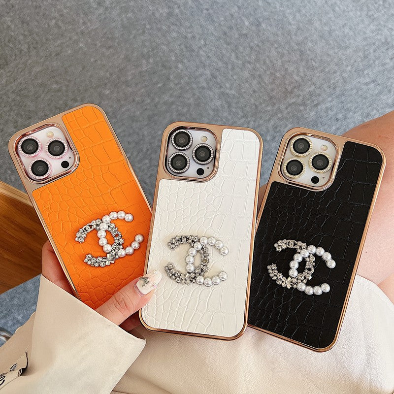 CC Pearl Rose Gold iPhone Case - Bestocase