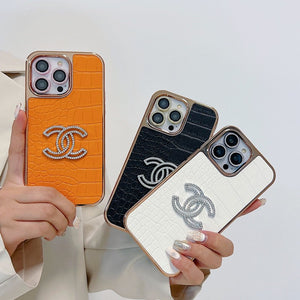 CC Color Leather Rose Gold iPhone Case mysite