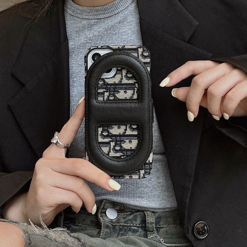 CD Bracket Card Bag iPhone Case - Bestocase
