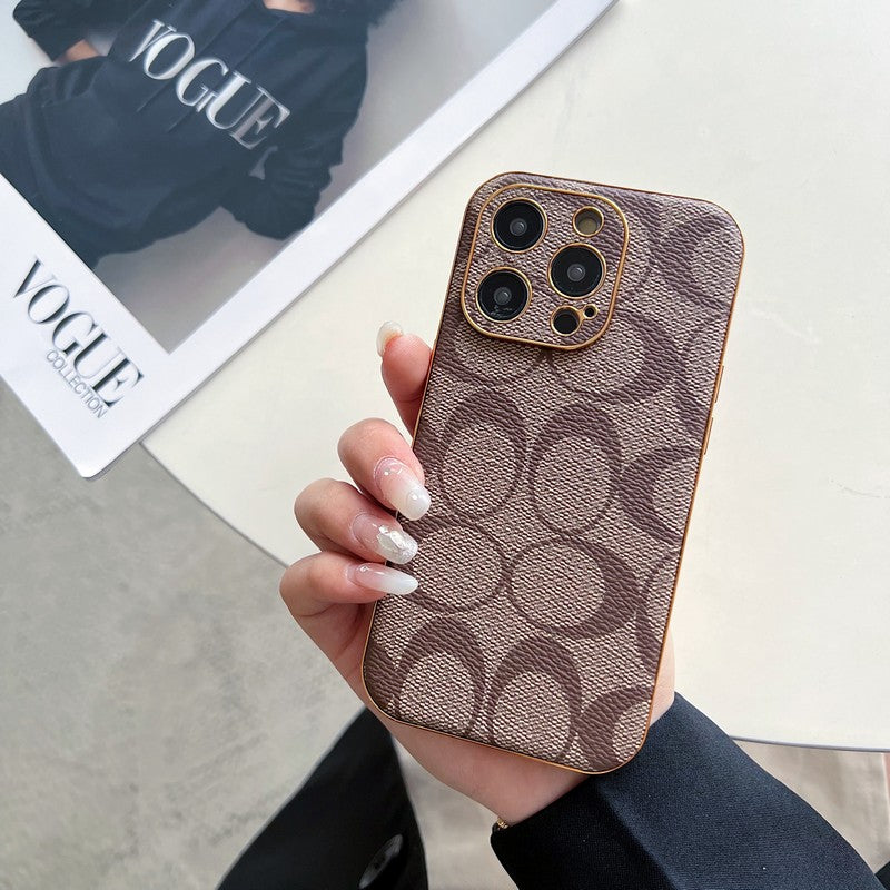Coa Leather iPhone Case - Bestocase