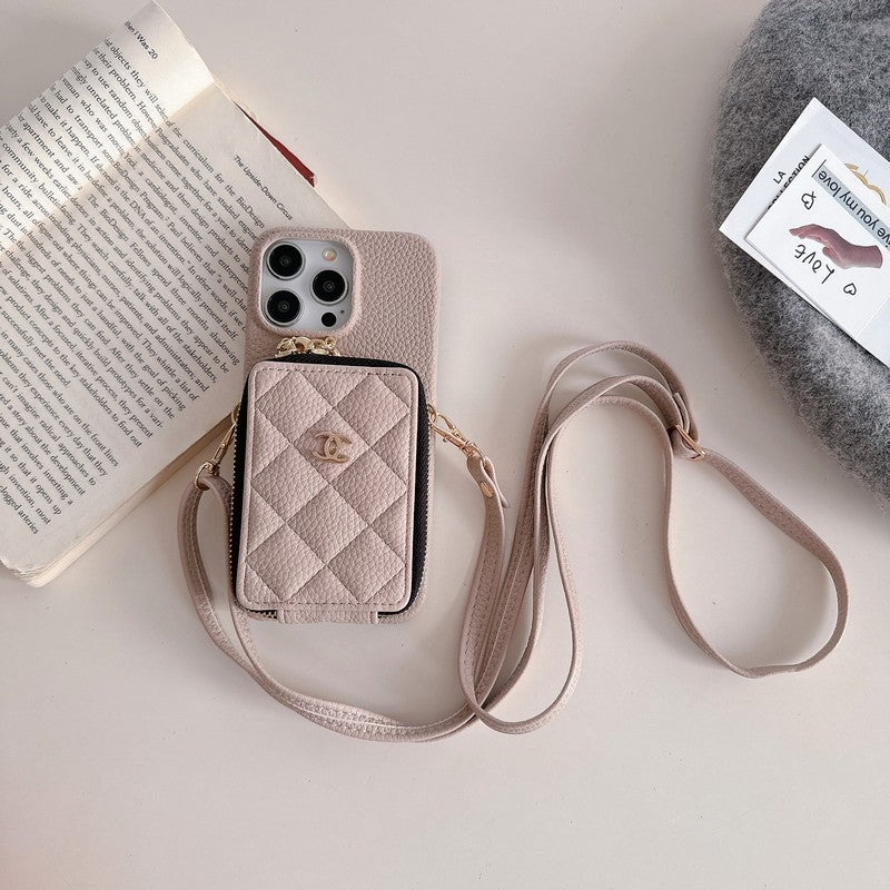 CC Card Bag Color Chain iPhone Case mysite