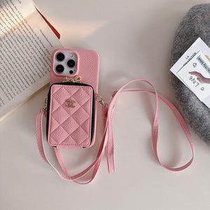 CC Card Bag Colors Chain iPhone Case mysite
