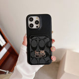 Coa Card Bag Leather iPhone Case - Bestocase