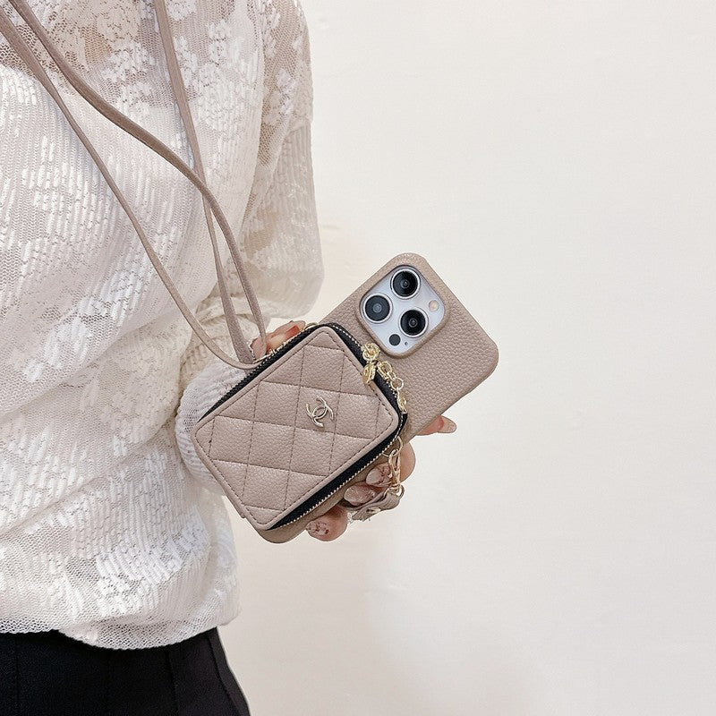 CC Card Bag Colors Chain iPhone Case mysite