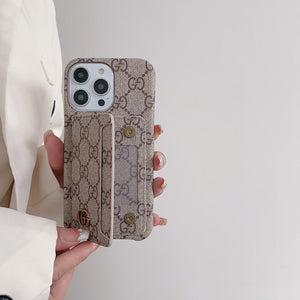 GG Card Holder iPhone Case - Bestocase