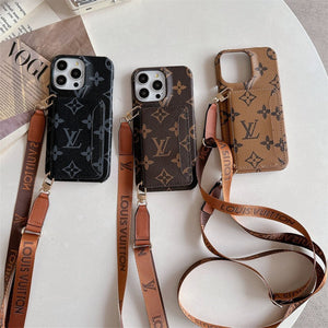 Lou Card Bag Crossbody Classic iPhone Case - Bestocase
