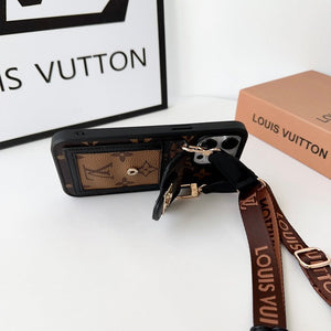 Lou Card Holder Crossbody iPhone Case - Bestocase