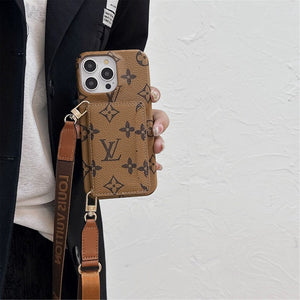 Lou Card Bag Crossbody Classic iPhone Case - Bestocase