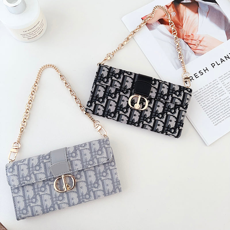 CD Bag Scarves Chain iPhone Case - Bestocase