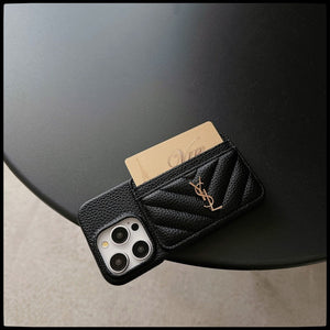 Saint Card Bag Leather iPhone Case - Bestocase