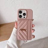 Saint Card Bag Color Leather iPhone Case - Bestocase