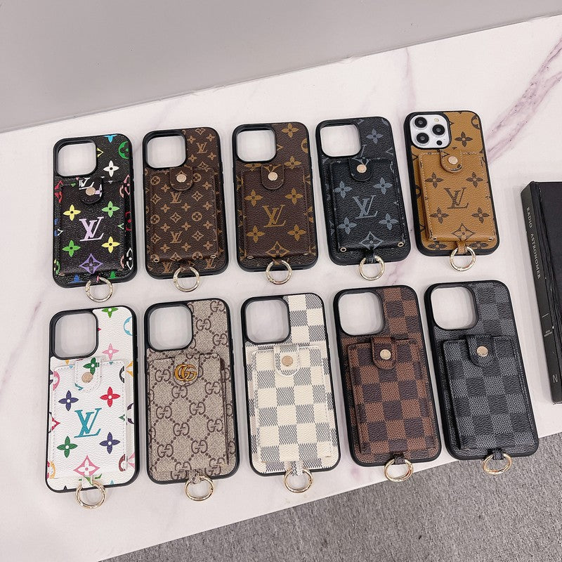 Lou Card Bag Classic Color iPhone Case - Bestocase