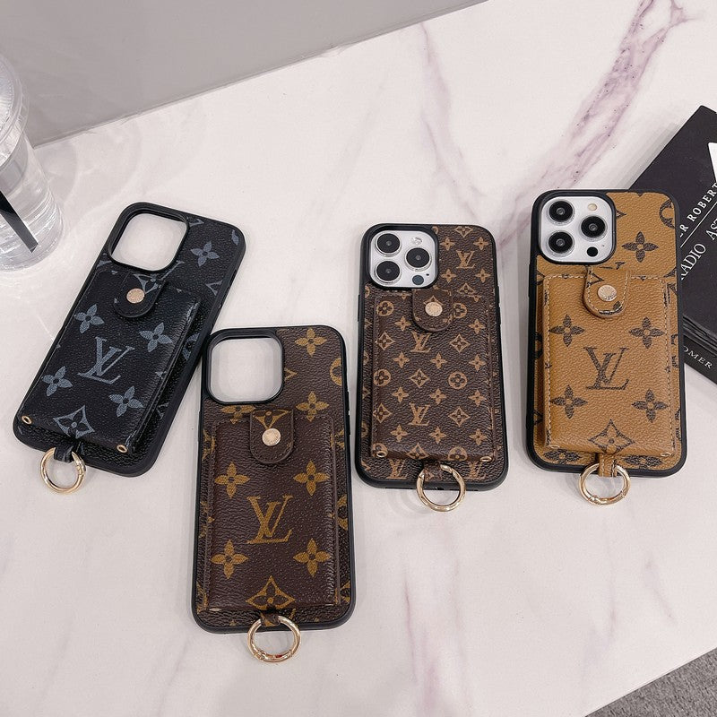 Lou Card Bag Classic Color iPhone Case - Bestocase