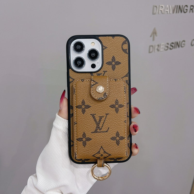 Lou Card Bag Classic Color iPhone Case - Bestocase