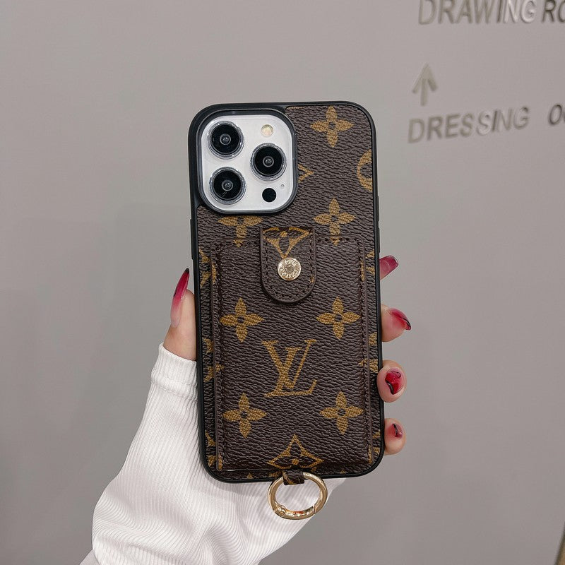 Lou Card Bag Classic Color iPhone Case - Bestocase