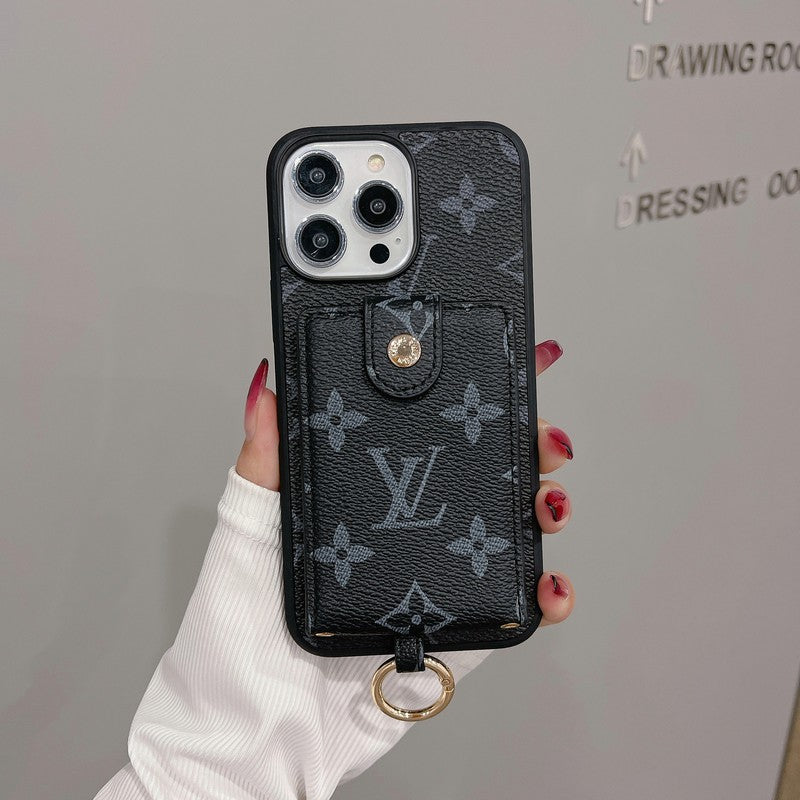 Lou Card Bag Classic Color iPhone Case - Bestocase