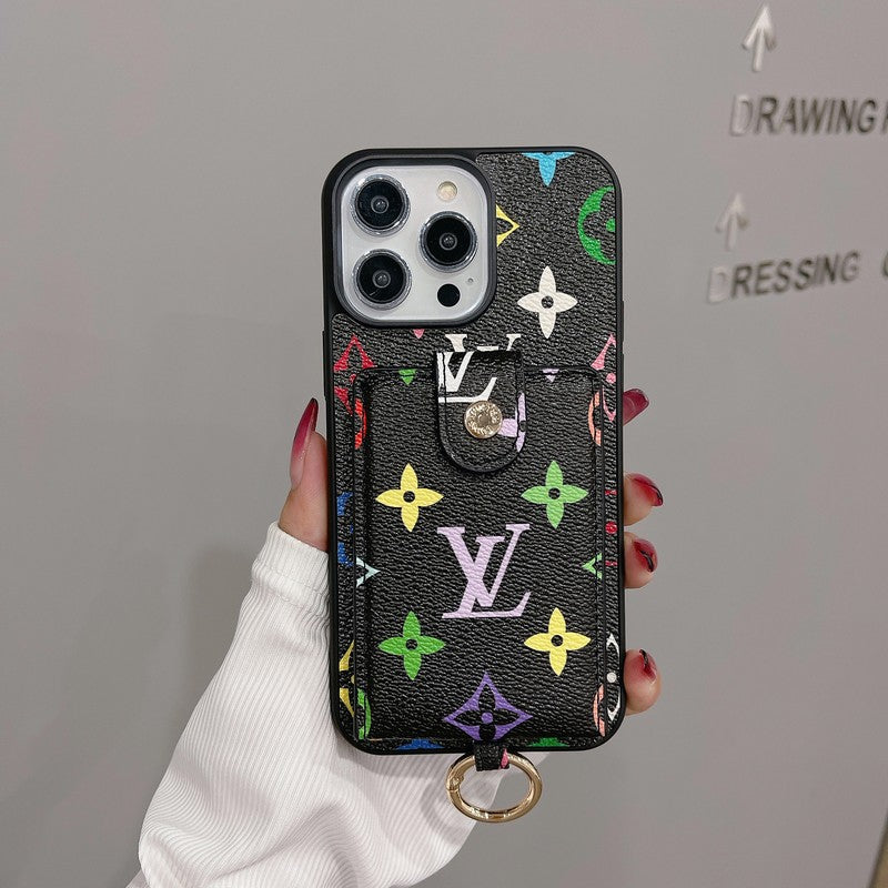 Lou Card Bag Classic Color iPhone Case - Bestocase