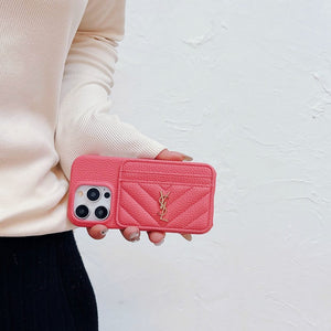 Saint Card Bag Leather iPhone Case - Bestocase