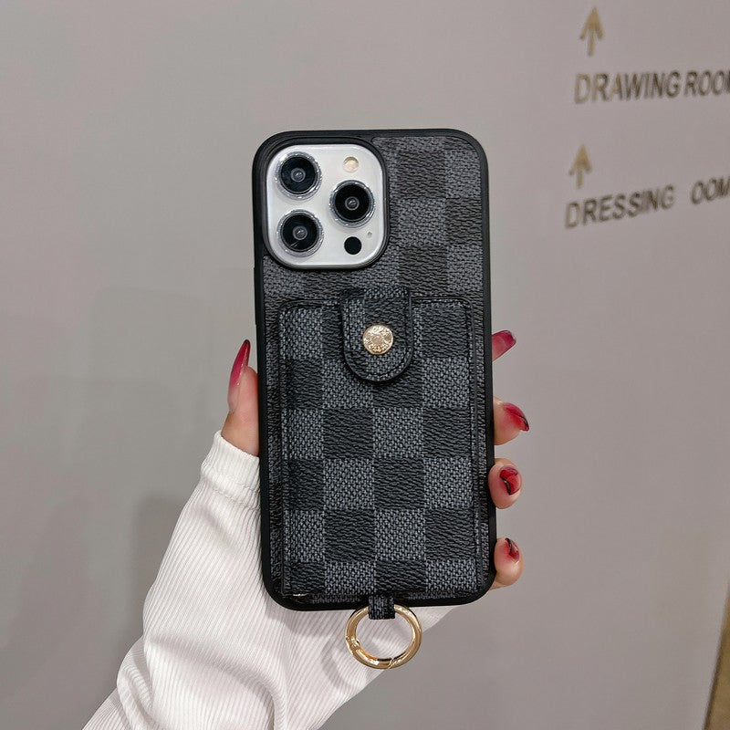 Lou Card Bag Classic Color iPhone Case - Bestocase