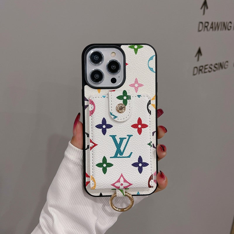 Lou Card Bag Classic Color iPhone Case - Bestocase