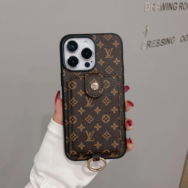 Lou Card Bag Classic Color iPhone Case - Bestocase