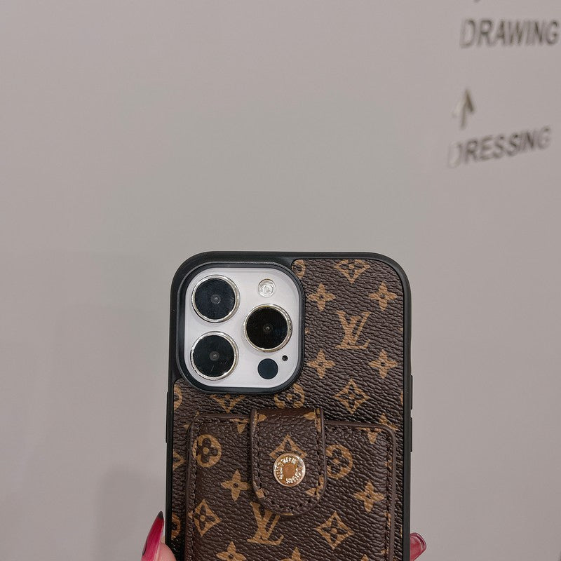 Lou Card Bag Classic Color iPhone Case - Bestocase