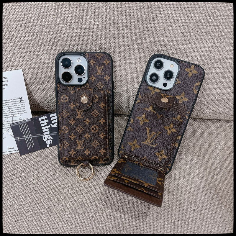 Lou Card Bag Classic Color iPhone Case - Bestocase
