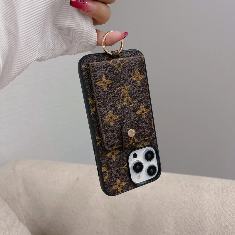 Lou Card Bag Classic Color iPhone Case - Bestocase