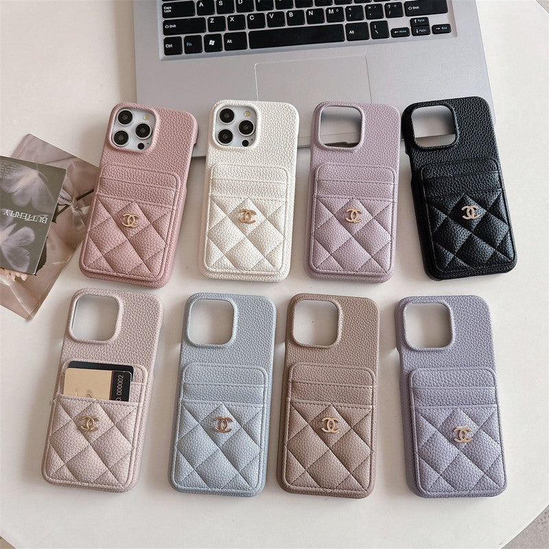 CC Card Bag Color iPhone Case - Bestocase