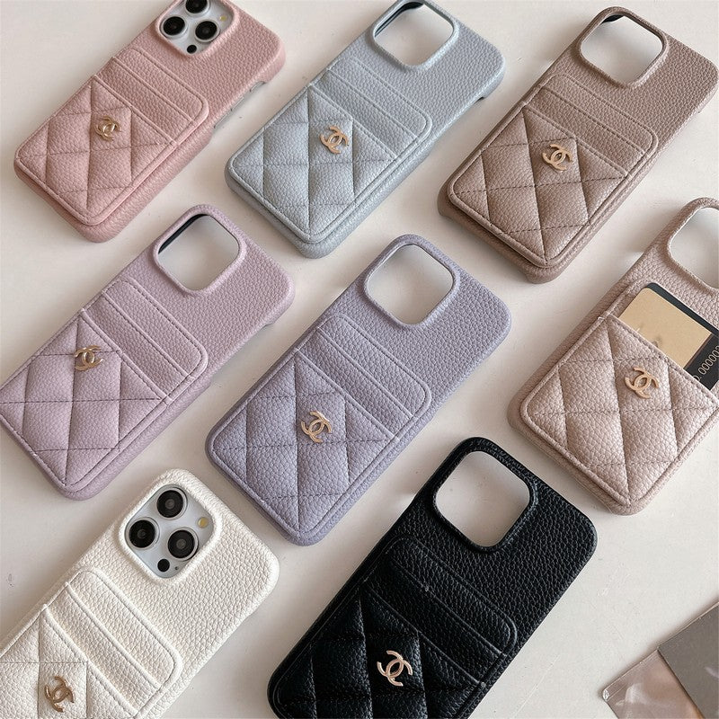 CC Card Bag Color iPhone Case - Bestocase
