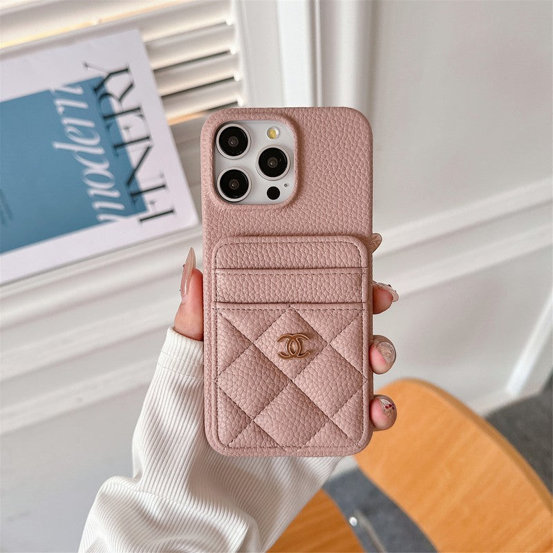 CC Card Bag Color iPhone Case - Bestocase