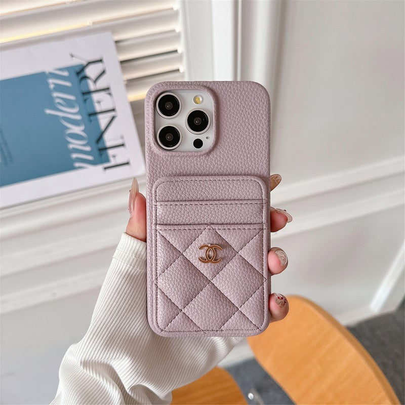 CC Card Bag Color iPhone Case - Bestocase