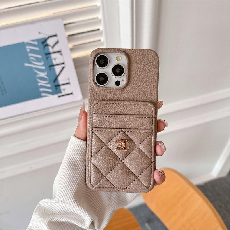 CC Card Bag Color iPhone Case - Bestocase