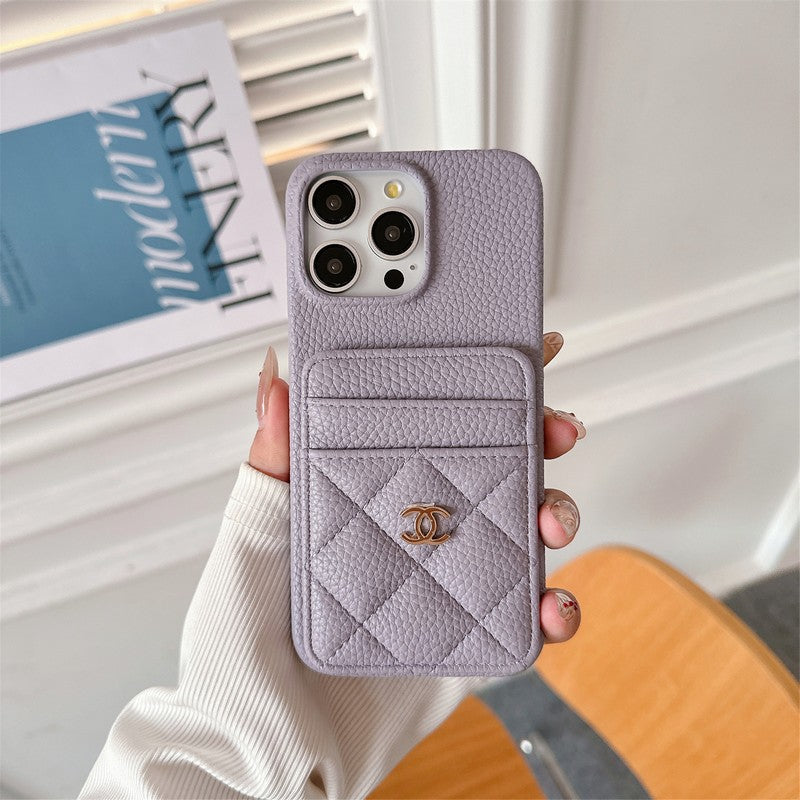 CC Card Bag Color iPhone Case - Bestocase