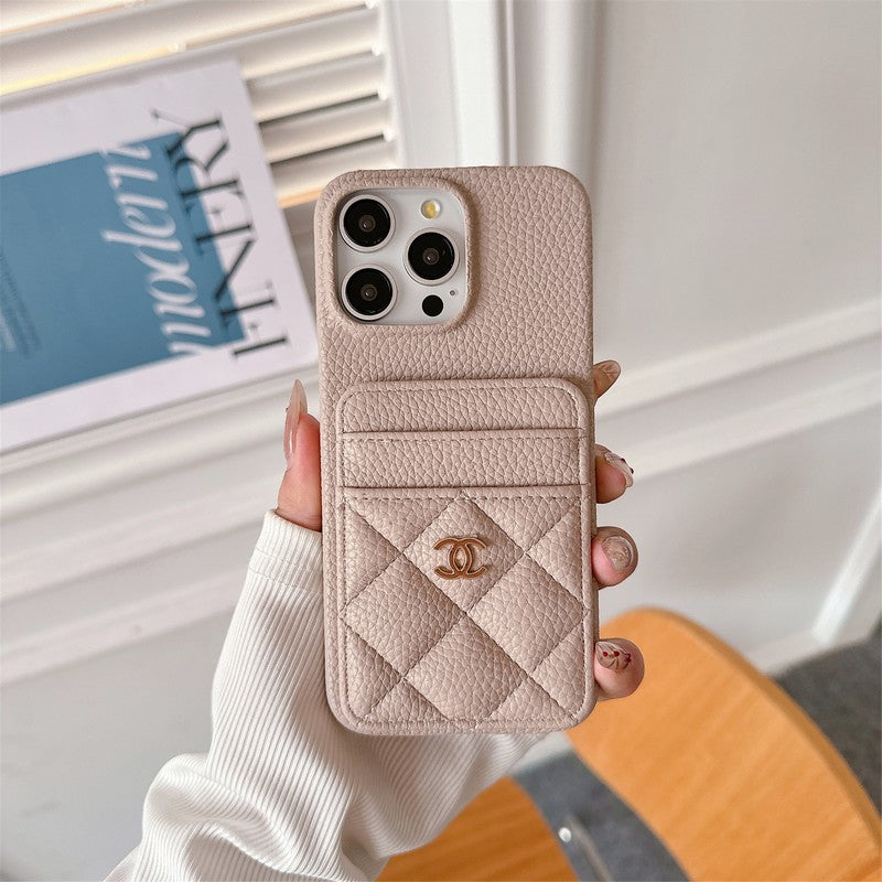 CC Card Bag Color iPhone Case - Bestocase