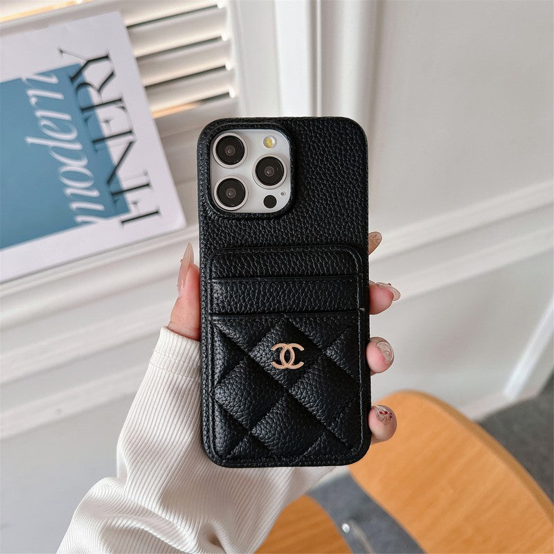 CC Card Bag Color iPhone Case - Bestocase